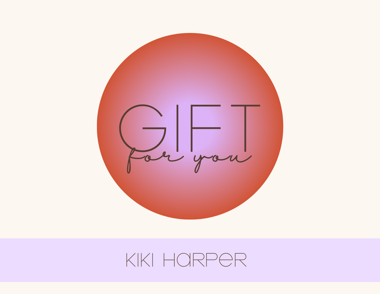 Kiki Harper Gift Card